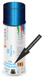 bmw x3 tobago blue 256 2-pack 2k spray direct shine gloss paint Aerosol Spray Paint