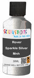 scratch and chip repair for damaged Wheels Rover Sparkle Silver