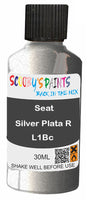 scratch and chip repair for damaged Wheels Seat Silver Plata R Silver-Grey
