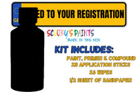 Mixed By Reg Aerosol Touch Up Kits VIN Registration Paint Mix To Code OEM Colours Car Automotive Van Bus Motorbike