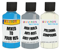 Mixed By Reg Aerosol Touch Up Kits VIN Registration Paint Mix To Code OEM Colours Car Automotive Van Bus Motorbike
