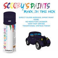 High-Quality ACONITE Aerosol Spray Paint KMB For Classic Rover 25- Paint for restoration high quality aerosol sprays