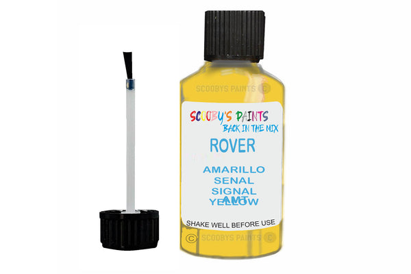 Mixed Paint For Rover Montego, Amarillo Senal Signal Yellow 445Cc Opel, Touch Up, Amt