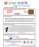 ANTIQUE GOLD Aerosol Spray Paint Code GMB Classic Morris Model Marina Automotive Restorative Paint Vehicle Touch-Up Morris GMB Paint Car Restoration DIY Auto Painting Classic Car Refinishing High-Quality Spray Paint Automotive Finish Vehicle Restoration Supplies Custom Car Paint Auto Body Paint Aerosol Can Automotive Refinishing Paint for Classic Cars