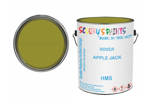 Mixed Paint For Austin Metro, Apple Jack, Code: Hms, Green