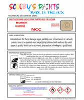 ARAN BEIGE Aerosol Spray Paint Code NCC Classic Austin Model Metro Automotive Restorative Paint Vehicle Touch-Up Austin NCC Paint Car Restoration DIY Auto Painting Classic Car Refinishing High-Quality Spray Paint Automotive Finish Vehicle Restoration Supplies Custom Car Paint Auto Body Paint Aerosol Can Automotive Refinishing Paint for Classic Cars