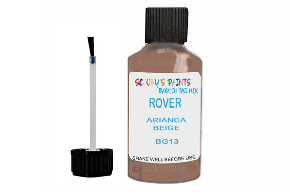 Mixed Paint For Rover 3500/Sd1, Arianca Beige, Touch Up, Bg13