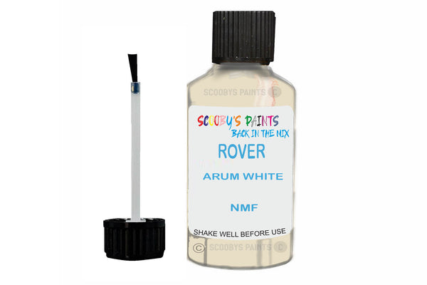 Mixed Paint For Rover 3500/Sd1, Arum White, Touch Up, Nmf