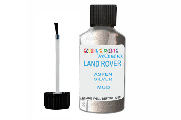 Mixed Paint For Land Rover Discovery, Aspen Silver, Touch Up, Mud