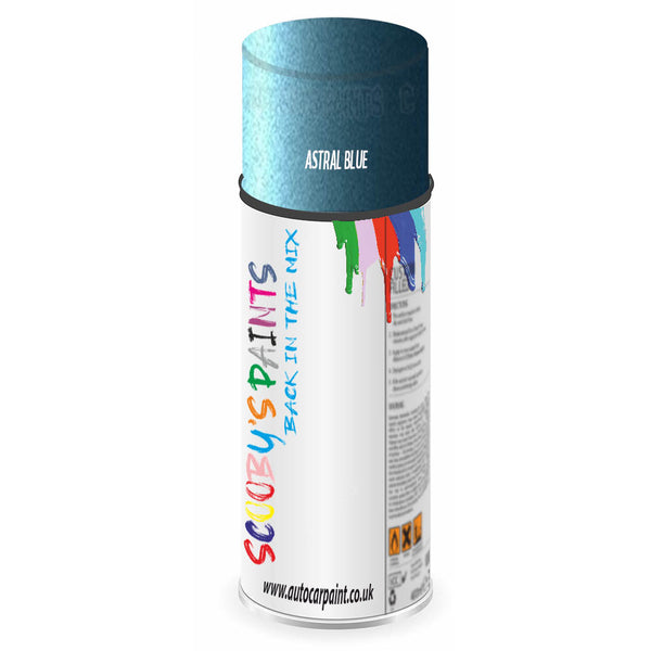 Mixed Paint For Austin Princess Astral Blue Aerosol Spray A2