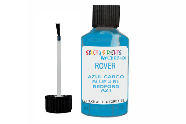 Mixed Paint For Rover 800/Sd1, Azul Cargo Blue 4 Bl Bedford, Touch Up, Azt