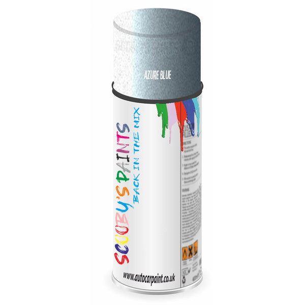 Mixed Paint For Mg Mgr V8 Azure Blue Aerosol Spray A2