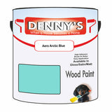 Denny's Wood Paint For Decking Colour- Aero Arctic Blue - Anti-Slip Weatherproof Durable