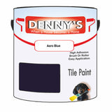 Denny's Tile Paint For Commercial Areas Colour- Aero Blue - High-Traffic Durable Easy-Clean