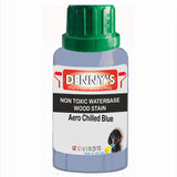 Denny's Stain Paint For Sheds Colour- Aero Chilled Blue - Weatherproof Uv-Safe Nourish