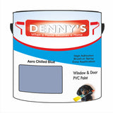 Denny's Plastic Paint For Pvc Colour- Aero Chilled Blue - Adhesion Tough Colour-Hold