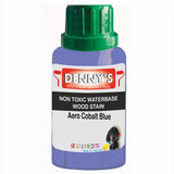 Denny's Stain Paint For Fences Colour- Aero Cobalt Blue - Weatherproof Uv-Safe Protect