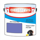 Denny's Plastic Paint For Pvc Colour- Aero Cobalt Blue - Adhesion Tough Colour-Hold