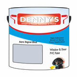Denny's Plastic Paint For Acrylic Colour- Aero Signal Blue - Adhesion Chip-Resistant Smooth