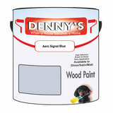 Denny's Wood Paint For Decking Colour- Aero Signal Blue - Anti-Slip Weatherproof Durable