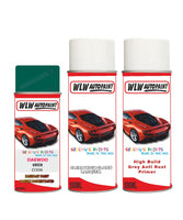 Daewooall Models Green Complete Aerosol Kit With Primer And Lacquer