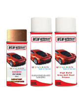Daewooall Models Zest Brown Complete Aerosol Kit With Primer And Lacquer