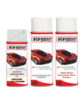 Daewoomatiz Casablanca White Complete Aerosol Kit With Primer And Lacquer