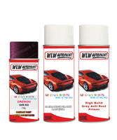 Daewooespero Dark Red Complete Aerosol Kit With Primer And Lacquer