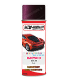 Daewoo Dark Red Aerosol Spray Paint Code 74L Basecoat Spray Paint