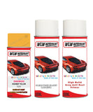 Daewooprince Highway Yellow Complete Aerosol Kit With Primer And Lacquer