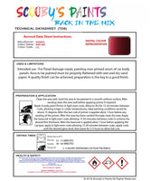 Instructions For Use Daewoo Espero Ruby Red