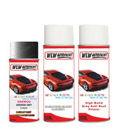 Daewoomagnus Greenish Grey Complete Aerosol Kit With Primer And Lacquer