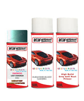 Daewooleganza Light Evergreen Complete Aerosol Kit With Primer And Lacquer