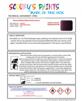 Instructions For Use Daewoo Nubira Dark Wine Purple