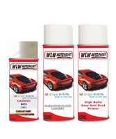 Daewooleganza White Complete Aerosol Kit With Primer And Lacquer