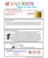 Instructions For Use Daewoo Matiz Golden Yellow