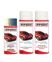 Daewoomatiz Greenish Blue Complete Aerosol Kit With Primer And Lacquer