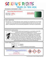 Instructions For Use Daewoo Matiz Leaf Green