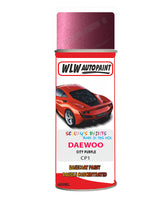Daewoo City Purple Aerosol Spray Paint Code Cp1 Basecoat Spray Paint
