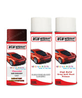 Chevrolet Alpheon Dark Burgundy Complete Aresol Kit With Primer And Lacquer