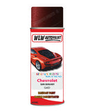 Chevrolet Dark Burgundy Aerosol Spraypaint Code G6D Basecoat Spray Paint