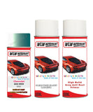 Chevrolet Aveo Aqua Green Complete Aresol Kit With Primer And Lacquer