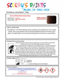 Instructions For Use Chevorlet Aveo Deep Espresso Brown