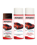 Chevrolet Orlando Deep Espresso Brown Complete Aresol Kit With Primer And Lacquer
