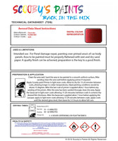 Instructions For Use Chevorlet Aveo Flame Red