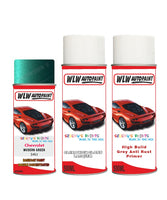 Chevrolet Kalos Modern Green Complete Aresol Kit With Primer And Lacquer
