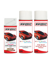 Chevrolet Nubira Olympic (Summit) White Complete Aresol Kit With Primer And Lacquer