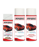 Chevrolet Nubira Olympic (Summit) White Complete Aresol Kit With Primer And Lacquer