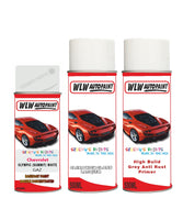 Chevrolet Aveo Olympic (Summit) White Complete Aresol Kit With Primer And Lacquer