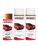 Chevrolet Spark Peach Orange Complete Aresol Kit With Primer And Lacquer